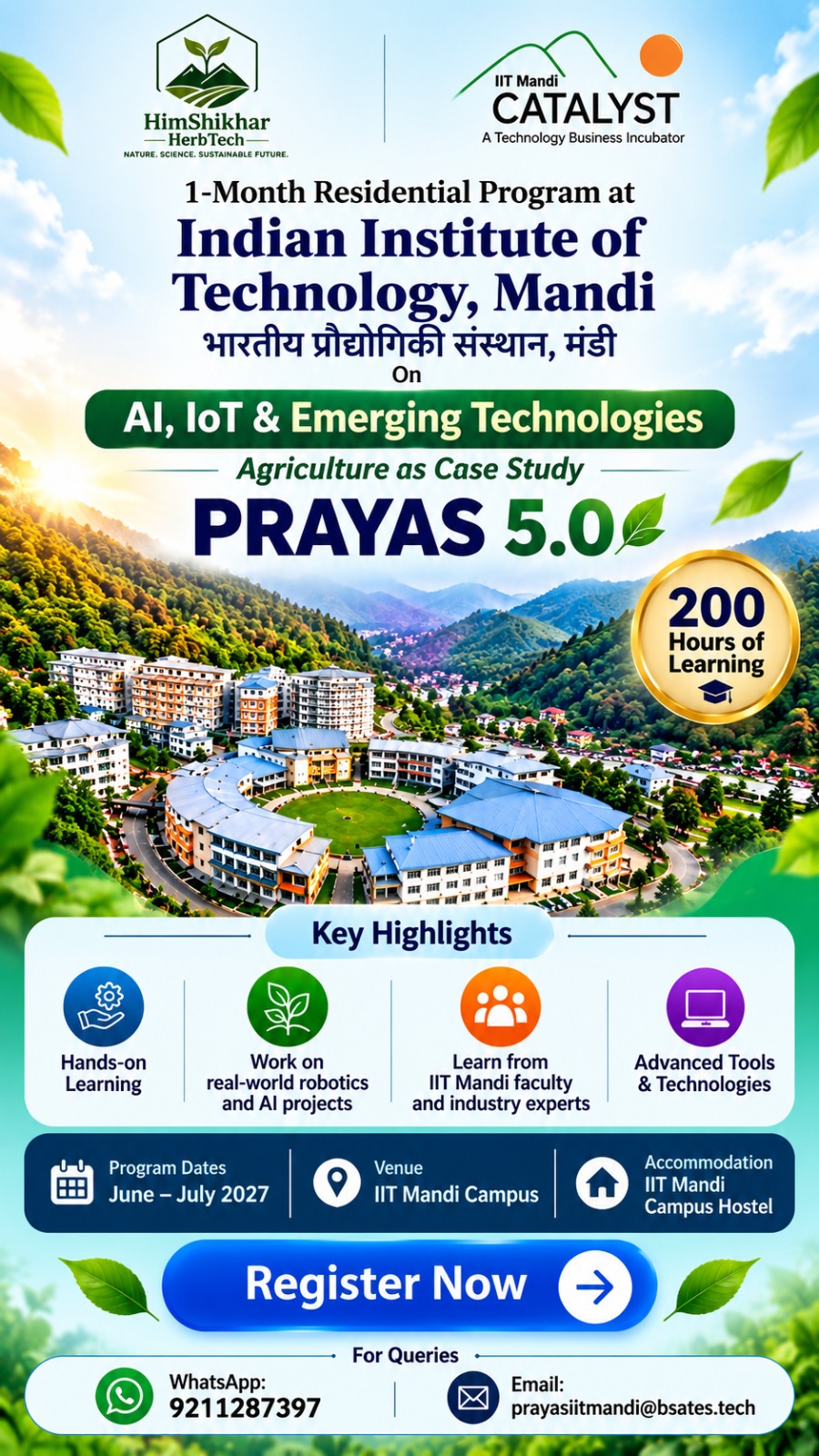 PRAYAS 5.0 Mobile Banner